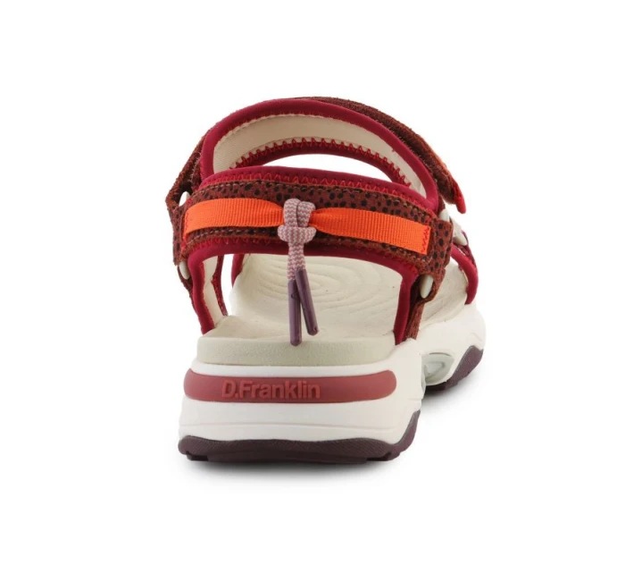 D.Franklin Tenisky Sandal Strips W DFSH406003-Burg