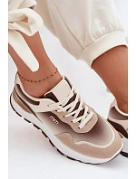 Dámské tenisky na platformě Hnědé model 22099924 - Boto Dámské tenisky na platformě Hnědé model 22099924 - Boto