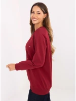 Bluzka RV BZ model 21406682 bordowy - FPrice Bluzka RV BZ model 21406682 bordowy - FPrice