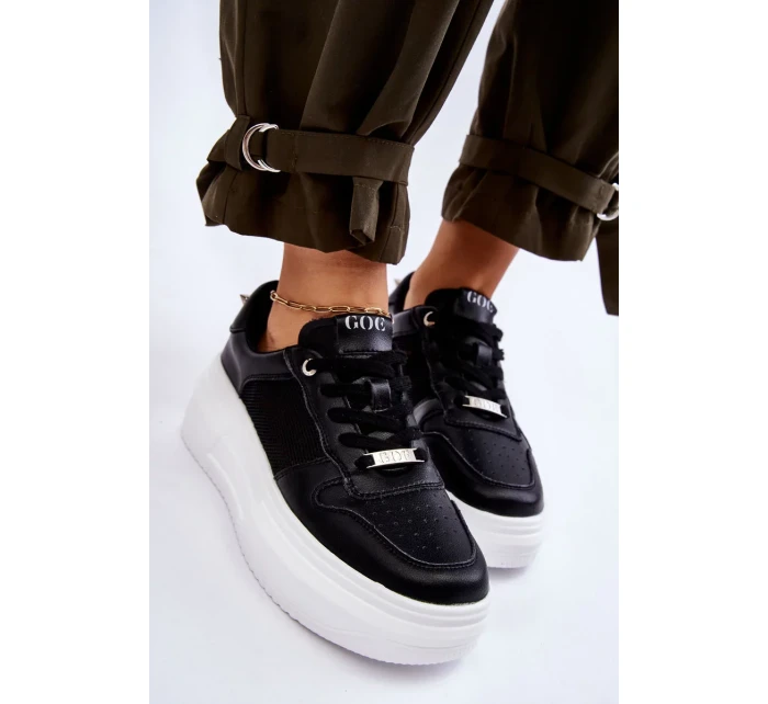 Dámské klasické sportovní boty GOE LL2N4061 Černe Dámské klasické sportovní boty GOE LL2N4061 Černe