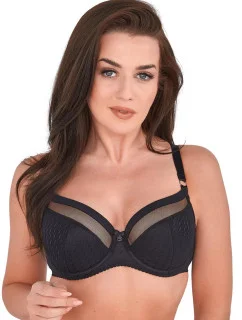 Dámská podprsenka EMMA BS0 1204 Černá - Gaia