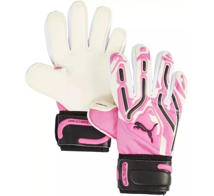 SPORT Brankářské rukavice Ultra Play M RC 041862 08 Bílá s růžovou - Puma