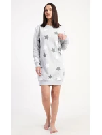 Dámské domácí šaty s dlouhým rukávem model 21417125 - Vienetta