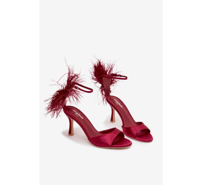 Sandály na podpatku model 222267 Step in style Sandály na podpatku model 222267 Step in style