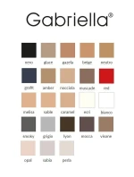 Dámské punčochové kalhoty Gabriella Rubensa Plus Size 161 20 den 8-9