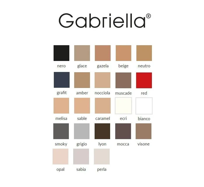 Dámské punčochové kalhoty Gabriella Rubensa Plus Size 161 20 den 8-9