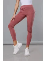 Dámské trekingové legíny ve špinavě růžové barvě (54350)