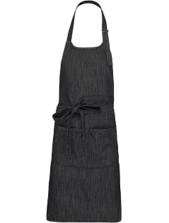 K 890 Zástěra s laclem  black denim model 22542015 - Kariban