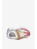 Dětské sneakersy na suchý zip multikolor Tezzu Dětské sneakersy na suchý zip multikolor Tezzu