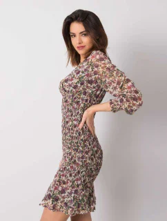 Šaty 328 SK 50024.53 světle béžová