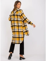 Dámská košile-EM-KS-003/07.35X-černá a žlutá Dámská košile-EM-KS-003/07.35X-černá a žlutá