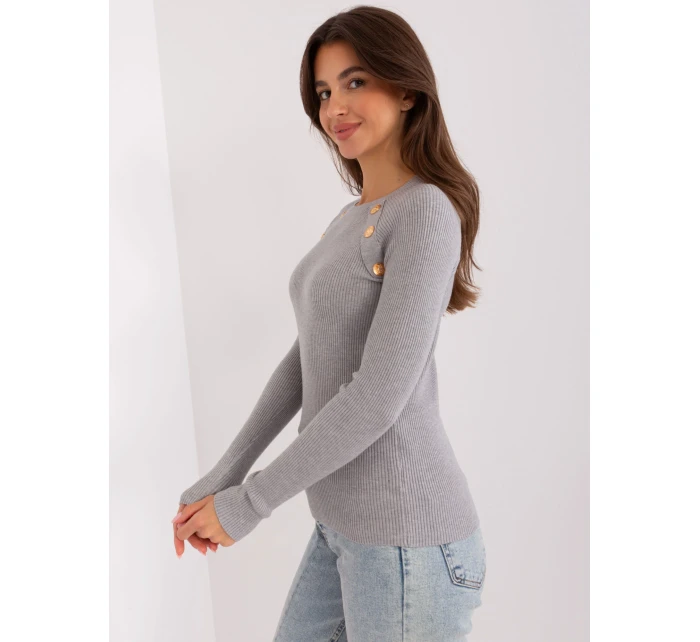 PM SW PM9750 Svetr.08P šedá