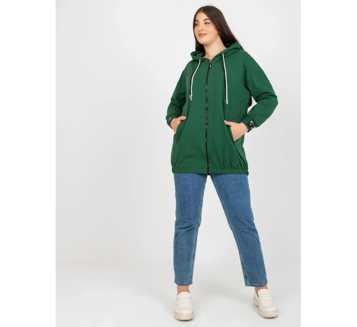 Mikina RV BL 8277.28 tmavě zelená