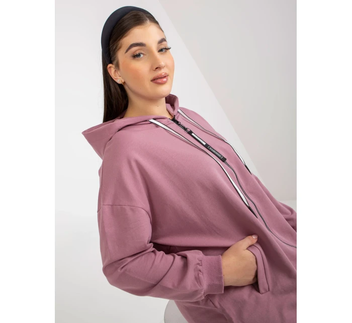 Mikina RV BL 8302.78 tmavě růžová