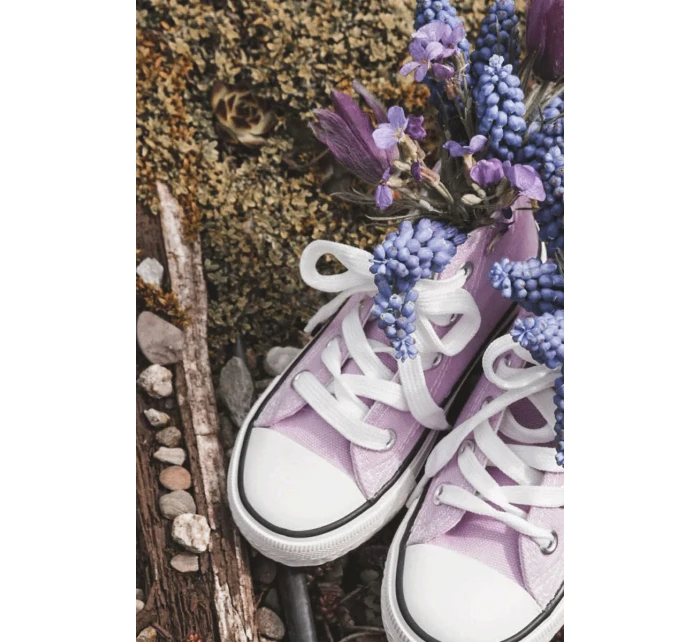 Dětské Vysoké Tenisky fialove Filemon
