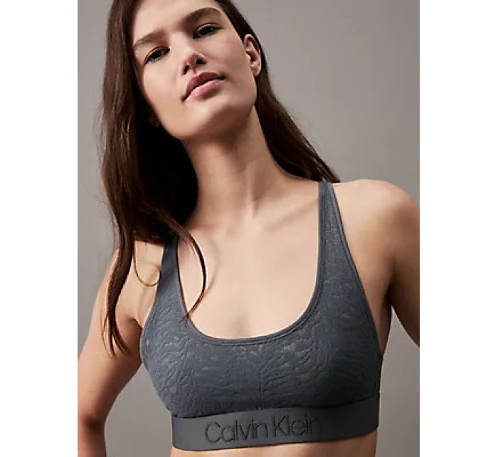 Spodní prádlo Dámské podprsenky UNLINED BRALETTE 000QF7340ECKP - Calvin Klein