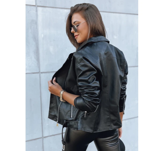 Dámská kožená bunda VOGUE GLAM black FashionStreet TY3898