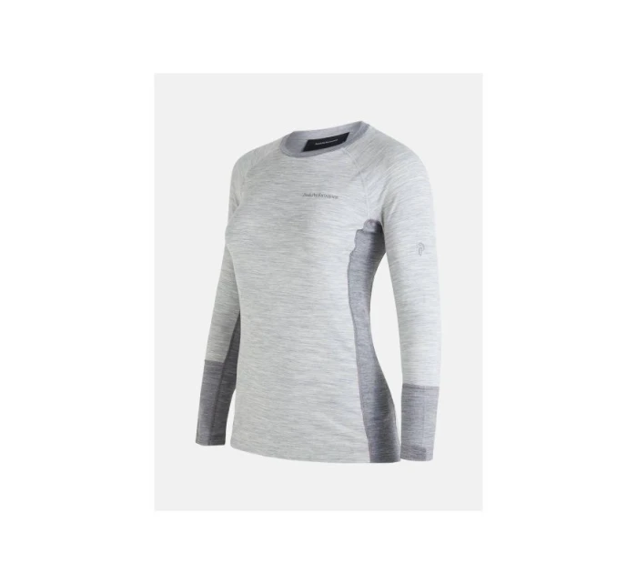 Termo tričko Peak Performance W Magic Crew šedé