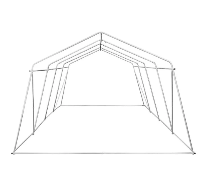 ZAHRADNÍ TUNEL 300x600x200 cm PE KONSTRUKCE ZELENÁ OCEL