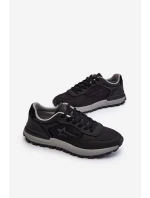 Pánské tenisky Big Star NN174069 Memory Foam System Černé Pánské tenisky Big Star NN174069 Memory Foam System Černé