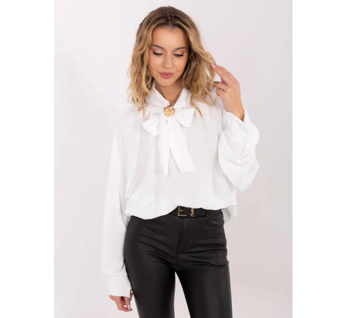 Bluzka MI BZ model 21757370 biały - FPrice Bluzka MI BZ model 21757370 biały - FPrice
