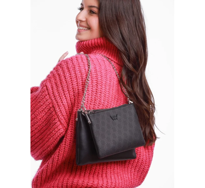 Dámská dvojitá kabelka Vuch Clasie MN Black