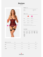 Pikantní korzet model 17926189 corset - Obsessive