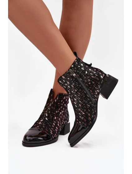 Boty na podpatku  model 219268 Step in style