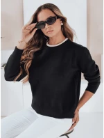 Dámský základní svetr černý Dstreet model 21990972 - FashionStreet
