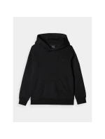 Chlapecká nepruhovaná mikina s kapucí 4F Junior 4FJWMM00TSWSM1292-20S