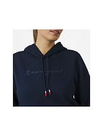 mikina W LOGO model 21451163 HOOD FL námořnická modrá - Rossignol