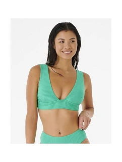Plavková podprsenka RIP CURL Premium Surf Deep V zelená