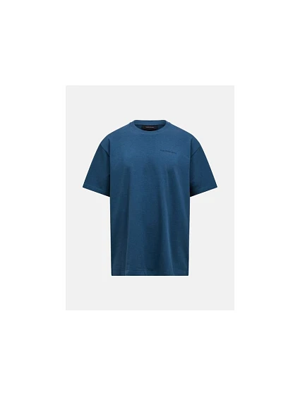 Tričko PEAK PERFORMANCE M Graphic Tee, modré Tričko PEAK PERFORMANCE M Graphic Tee, modré