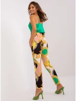 Kalhoty DHJ SP 12787D.23X černá a béžová