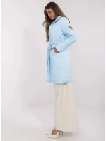 Płaszcz MI PL model 20961880 jasny niebieski - FPrice Płaszcz MI PL model 20961880 jasny niebieski - FPrice