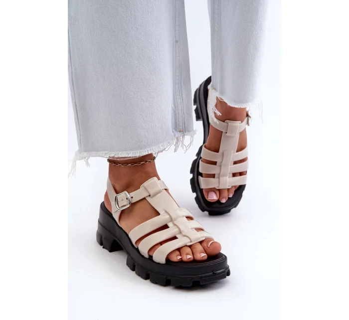 Dámské sandály ZAXY Světle béžová Dámské sandály ZAXY Světle béžová