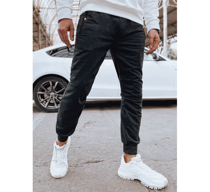 Pánské šedé tepláky FashionStreet UX4122 Pánské šedé tepláky FashionStreet UX4122