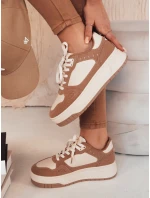 Dámské tenisky LETUR dark beige Dstreet ZY0470 Dámské tenisky LETUR dark beige Dstreet ZY0470
