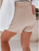 Dámské látkové šortky SUMMER TRIP khaki FashionStreet SY0435 Dámské látkové šortky SUMMER TRIP khaki FashionStreet SY0435