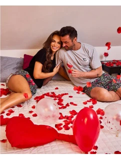 Pyžamo Cornette 326/206 Love Symbols kr/r S-XL pánské