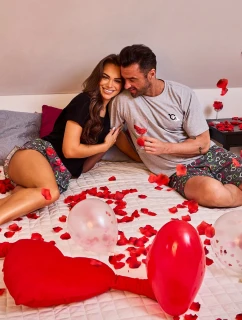 Pyžamo Cornette 326/206 Love Symbols kr/r S-XL pánské