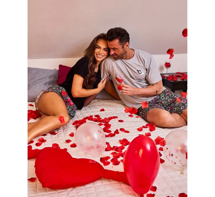 Pyžamo Cornette 326/206 Love Symbols kr/r S-XL pánské Pyžamo Cornette 326/206 Love Symbols kr/r S-XL pánské