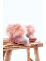 Dětské Kotníkové Boty Sněhule S Kožešinou Vícebarevný Ariana Dětské Kotníkové Boty Sněhule S Kožešinou Vícebarevný Ariana