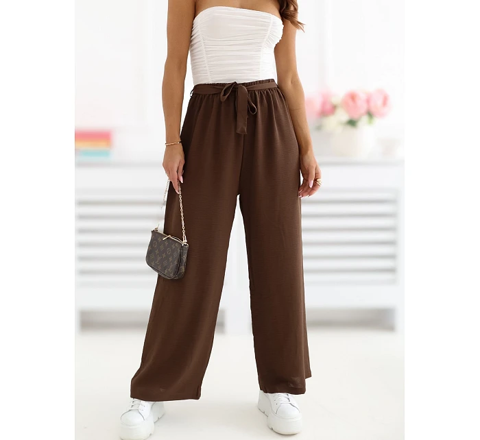 Spodnie CS SP model 22099837 ciemny brązowy - FPrice Spodnie CS SP model 22099837 ciemny brązowy - FPrice