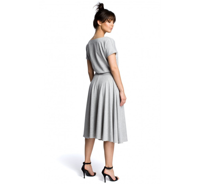 šaty šedé model 18001769 - BeWear