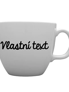 Vlastní text na MEGA XXL keramický hrnek 1000 ml