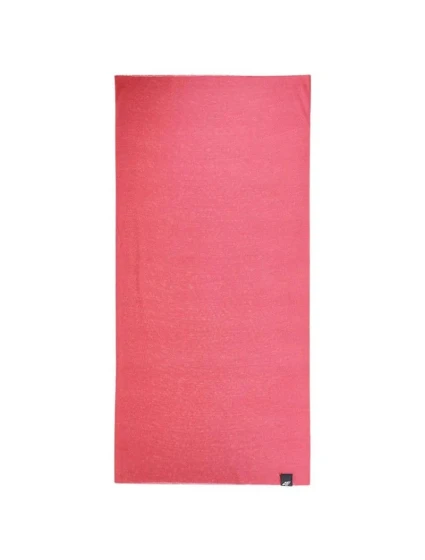 Dámský nákrčník 4FWSS24ABDAU065 54S tmavě růžový - 4F Dámský nákrčník 4FWSS24ABDAU065 54S tmavě růžový - 4F