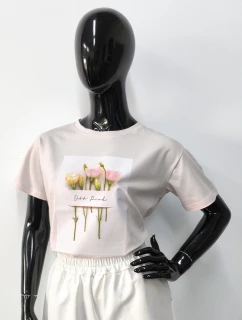 model 21194949 BLOUSE - OFF PINK