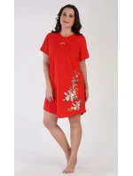 Dámská noční košile s krátkým rukávem Alena