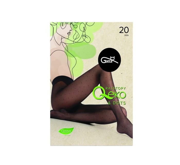 Rajstopy Gatta Q-Eko&Dots 20 den 2-4